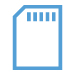 SD Card Slot Icon SD Card Slot Icon